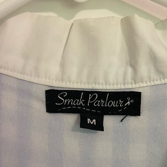 NWOT Unique Vintage Smak Parlour blue gingham dress - Medium - Picture 6 of 6